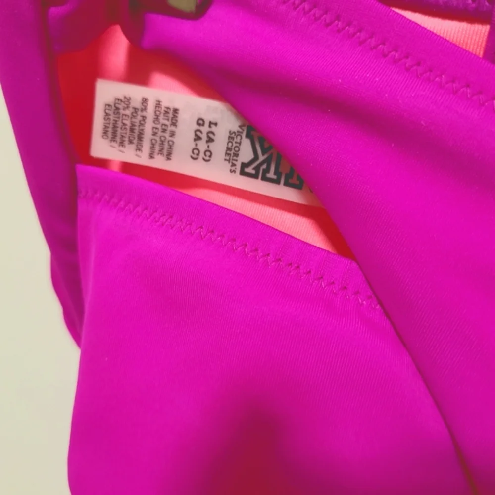New VS PINK Body Wrap Bikini Top